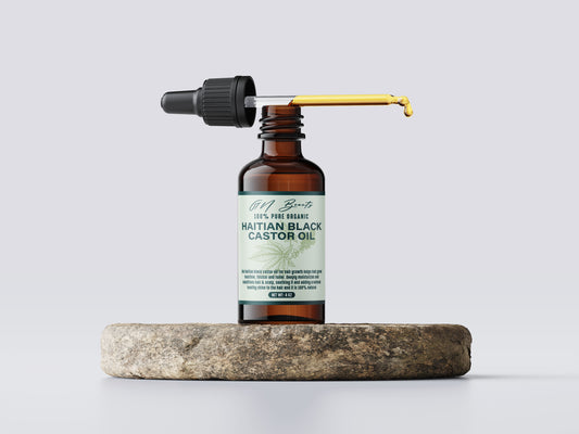 100% Organic Haitian Black Castor Oil